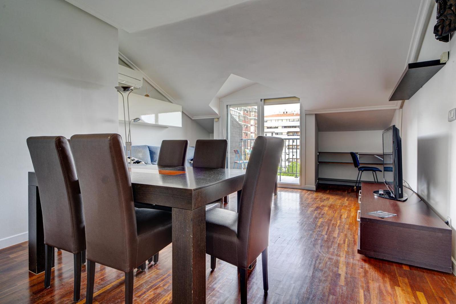 Luminoso Atico Con Terraza, Irun, Parking, 4Pax Apartment Bagian luar foto